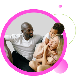 Circle Family Pink